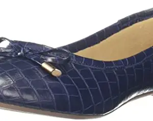 Carlton London Women's Navy Flat Sandal-5 Kids UK (Cll-6087)