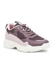 Liberty Womens Koyo-1E Purple Running Shoes - 37