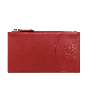 Hidesign Women's Bi-Fold Wallet (Red)