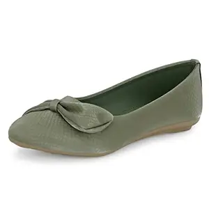 Flavia Women Ballet Olive Ain/31 7UK