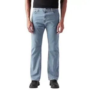 Levi's Men's 517 Light Indigo Bootcut Fit Mid-Rise Jeans