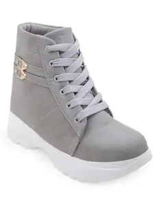 SNEAKERSVILLA Perfect Stylish Light Weight Comfortable Boots, Sneakers For Women And Girls