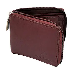 pocket bazar Men Brown Artificial Leather Wallet (3 Card Slots)