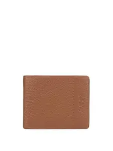 Da Milano Genuine Leather Brown Mens Wallet (MW-10235)