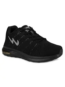 Campus Men's Peris Full BLK Running Shoes - 7UK/India 5G-633