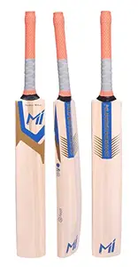 adidas playR X Mumbai Indians Smart Kashmir Willow Bat Cricket (Size: 6)