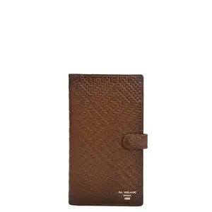 Da Milano Leather Card Holder for Men & for Women - Brown