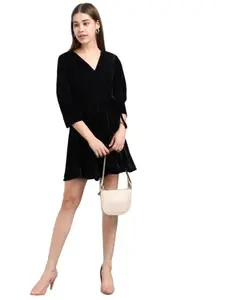 Tandul Women Layered Black Dress (X-Large) gifts for women