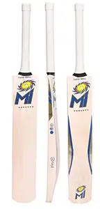 adidas playR X Mumbai Indians Classic English Willow Bat Cricket (Size: Full)