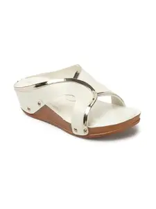 Iconics Women Sandal,White,UK-8