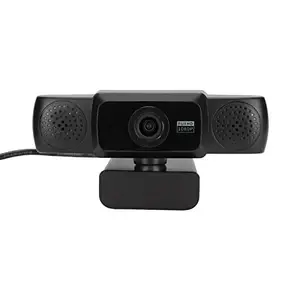 FAEG 1080p Webcam, USB Camera, Adjustable Angle, Wide Compatibility, Plug and Play, Built-in Microphone to Learn to Play in Meetings