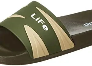 URJO Men's Mehandi Slipper Kids UK (MENSLIDER_Walk_MHD_9)