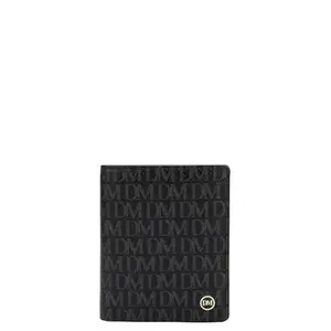 Da Milano Leather Bifold Men Wallet with Multicard Slot - Black