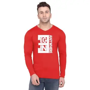 ALLEN BLACK Men's Round Neck T-Shirt Comfortable & Stylish Men's T-Shirt Idea for Gym, Sports, Casual Outings, or Lounge Wear - Small$7662 Navy Blue