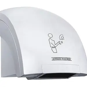 SES Hand Dryer Automatic Household Hotel Commercial Electric Automatic Sensor (Hotel, Office, House, Spa, etc.) (Make in India), White