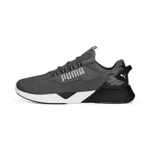Puma Unisex-Adult Retaliate 2 Camo Cool Dark Gray-Black-Cool Mid Gray Running Shoe - 11UK (37793601)