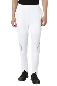 Van Heusen Men's Slim Track Pants (VFPTAATFA68472_White