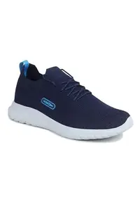Columbus CLB-22 Sports Shoes for Men's & Boy - Running, Walking, Gym (Navy/Sky, Numeric_7)