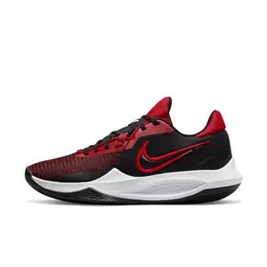 Nike Mens Precision Vi Black/University RED-Gym RED Running Shoe - 6 UK, (DD9535-002)