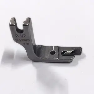 Curved Scroll Hemmer Foot,Steel Material Rol Hem Foot Pressure Foot for Hemming Stitch (2-1/2 3.2MM 1/8)
