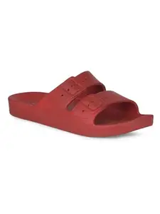 Bata Women's Slip-on Sandal - RED (4 UK) (5525811)