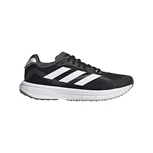 Adidas Womens SL20.3 W CBLACK/FTWWHT/GRETWO Running Shoe - 4 UK (GY0561)