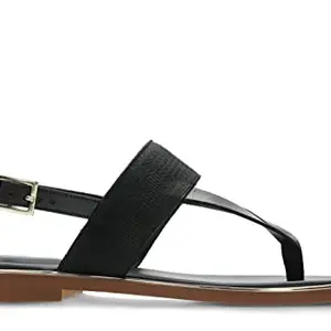 Clarks Women Ellis Opal Black Leather Boots-3 UK/India (35.5 EU) (91261394144030)