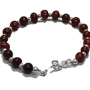 Natural Red jasper stone polished Beads adjustment crystal healing hand stone crystal bracelet
