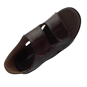 Orthocare Men`s Brown Sandal | Size - 7 |