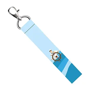 ISEE 360® Ship Captain Lanyard Tag with Swivel Lobster for Gift Luggage Bags Backpack Laptop Bags L X H 5 X 0.8 INCH