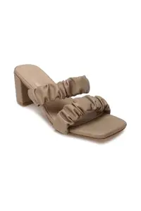 Allen Solly Women Brown Casual Heels