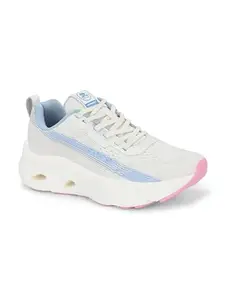 OFF LIMITS Women Sprinter W Running Shoes, Off White/Blue, 4 UK