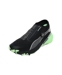 Puma Mens Voyage Nitro™ 3 Disc Black-Silver-Fizzy Apple Running Shoe - 7 UK (37979601)