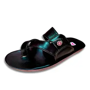 Freedom Pu Slipper for Men's (Black 2, numeric_6)