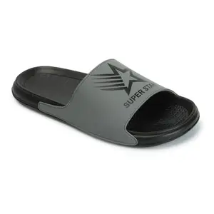 Shoe Mate Sliders Mens White, Black, Sky Blue, Grey Stylish Flip Flop & Slippers