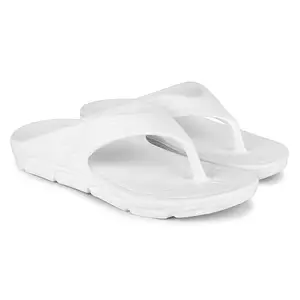 Men's Comfortable Slipper,Casual Lightweight Slipper for Everyday Wear for Men's-(GR-(SLIP)-3154-7-White)