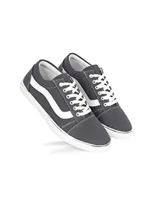 AADI Men's Grey Mesh Outdoor Casual Shoes