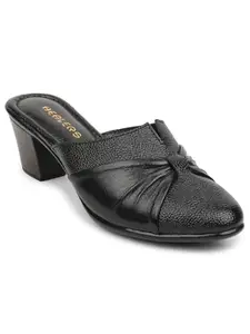 Liberty HEALERS TLO-103 LADIES BLACK FASHION SLIPPERS 38