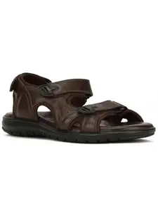 Hush Puppies Men's Charles Sporty E Brown Sandal-7 Kids UK (8644022)