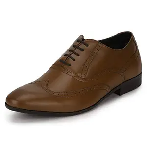 Red Tape Men's Tan Oxfords Shoes-6