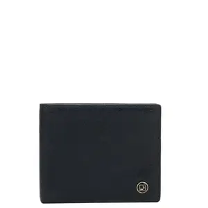 Da Milano RFID Protected Leather Wallet for Men with Card Slot - Blue