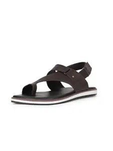 BATA Mens Pedra SD Brown Sandal