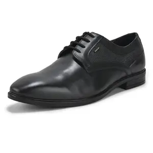 Woodland Men's Black Softy Formal Shoes-7 UK (41EURO) (OGF 6173023)