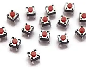 e-INFINITY E-INFINITY 6x6x5MM red Cooker Switch red Button for Induction Cooker Button 6 * 6 * 5 Touch Switch (20)