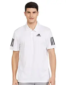 adidas Men's Regular T-Shirt (HT1620_White S)