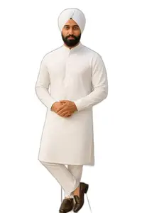 Ehnic Cotton Kurta for Men's_SM_3_M