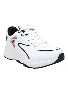 Impakto Astral White Running Shoes for Men