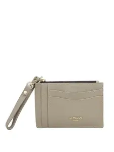 Da Milano Leather Card Holder for Men & for Women - Chalk