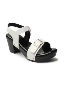 Iconics Women Sandal,White,UK-7