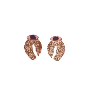 SALTY Anti Tarnish Eyes of Gold Stud Earrings Set for Women | Stylish Fashion Jewellery | Accessories for Girls | Minimal Jewelry | Ideal for Gifting